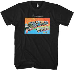 POSTCARD GREETINGS FROM ASBURY PARK MENS SOFT T-SHIRT
