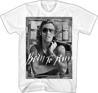 Thumbnail for B&W BORN TO RUN MENS T-SHIRT