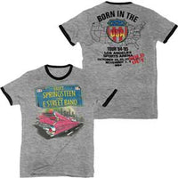Thumbnail for PINK CAR TIN HE GY/BK RINGER T
