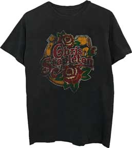 HORSESHOE ROSES MENS T-SHIRT