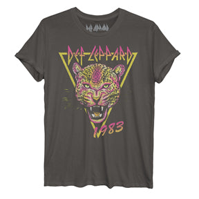 NEON LEPPARD CAT JUNIORS T-SHIRT