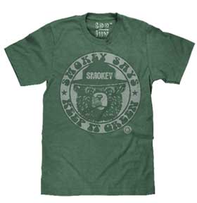 SMOKEY KEEP IT GREEN MENS T-SHIRT
