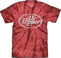 Thumbnail for DR PEPPER TIE DYE MENS LIGHTWEIGHT T-SHIRT