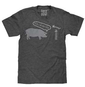 BACON I AM YOUR FATHER MENS T-SHIRT