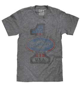 #1 CHEVROLET MENS T-SHIRT