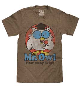 MR. OWL MENS T-SHIRT