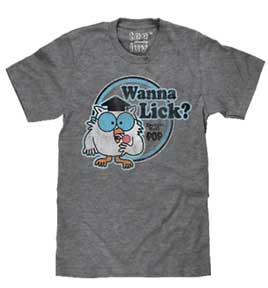 MR. OWL WANNA LICK MENS T-SHIRT