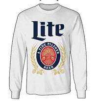 Thumbnail for MILLER LITE WHITE MENS LS