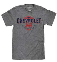 Thumbnail for CHEVROLET RED/BLUE MENS T-SHIRT