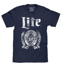 Thumbnail for MILLER LITE NAVY MENS T-SHIRT