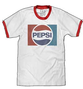 PEPSI RED MENS RINGER