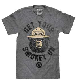 GET YOUR SMOKEY ON MENS T-SHIRT