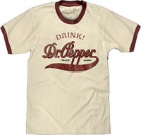 Thumbnail for DR PEPPER MENS RINGER T-SHIRT