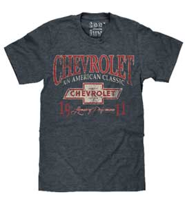 CHEVROLET CLASSIC 1911 MENS T-SHIRT