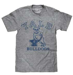 YALE BULLDOGS MENS T-SHIRT
