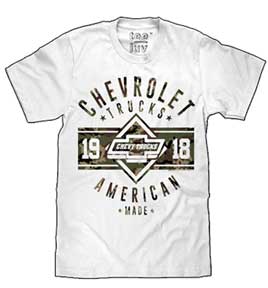 CHEVROLET CAMO MENS T-SHIRT