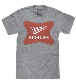 MILLER HIGHLIFE MENS T-SHIRT