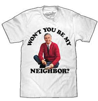 Thumbnail for WONT YOU BE MY NEIGHBOR MENS T-SHIRT