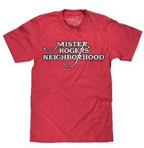 MR ROGERS NEIGHBORHOOD MENS T-SHIRT