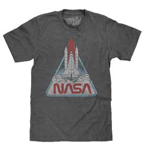 NASA SHUTTLE MENS T-SHIRT