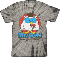 Thumbnail for MR. OWL TIE DYE MENS LIGHTWEIGHT T-SHIRT