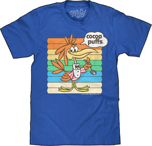 COCOA PUFFS MENS LIGHTWEIGHT T-SHIRT