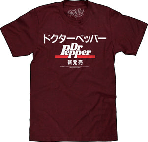 DR PEPPER JAPAN MENS LIGHTWEIGHT T-SHIRT