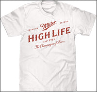 Thumbnail for MILLER HIGH LIFE MENS LIGHTWEIGHT T-SHIRT