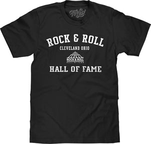 ROCK & ROLL HALL OF FAME MENS T-SHIRT