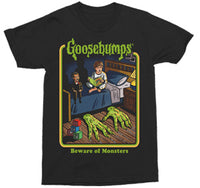 Thumbnail for BEDTIME RETRO SCARY ONE-SIDED T-SHIRT- 3 PC PPK ($9.00 EACH)
