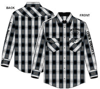 Thumbnail for LIGHT COTTON PLAID MENS LS BUTTON DOWN- 6 PC PPK ($26.00 EACH)