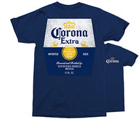 Thumbnail for CORONA LABEL CHEST PRINT TWO-SIDED T-SHIRT- 3 PC PPK ($11.50 EACH)