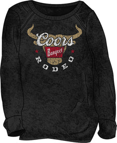 BANQUET MINERAL WASH WOMENS CREW NECK FLEECE- 3 PC PPK ($19.50 EACH)