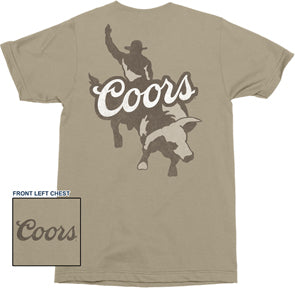 BULL RIDER MENS T-SHIRT- 3 PC PPK ($10.50 EACH)