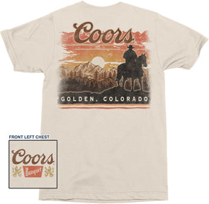 DESERT SKYLINE MENS T-SHIRT- 3 PC PPK ($10.50 EACH)