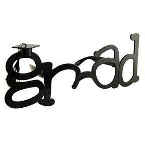 GRAD SHAPE TASSEL OVER GS ADULT SHADES