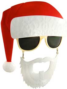 SANTA MASK ADULT SHADES