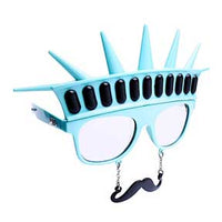 Thumbnail for STATUE OF LIBERTY WITH BLACK MUSTACHES ADULT SHADES