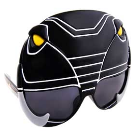 MMPR: BLACK POWER RANGERS ADULT SHADES