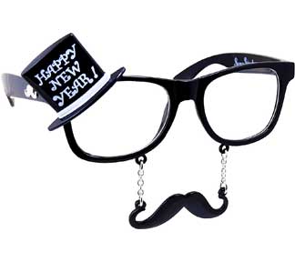HAPPY NEW YEAR HAT ADULT SHADES