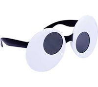 Thumbnail for DARK LENS BLACK GOOGLY EYE ADULT SHADES