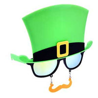Thumbnail for ORANGE LENS ST. PATTYS DAY GREEN TOP HAT ADULT SHADES