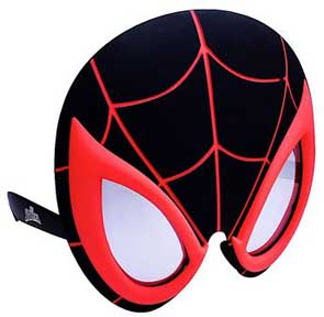 MILES MORALES BLACK SPIDER MAN ADULT SHADES