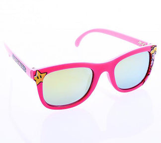 KIDS ARKAID PEACH PINK FRAME YELLOW LENS SUNGLASSES