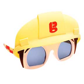 DARK LENS YELLOW HELMET ADULT SHADES