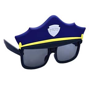 LIL CHARACTERS POLICE CAP KIDS SHADES