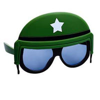 Thumbnail for LIL CHARACTERS SOLDIER HELMET KIDS SHADES