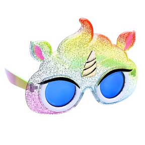 LIL CHARACTERS RAINBOW UNICORN POOP KIDS SHADES