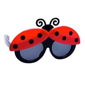 LIL CHARACTERS LADYBUG KIDS SHADES