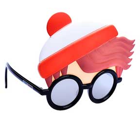 WHERES WALDO - FULL WALDO GLASSES ADULT SHADES